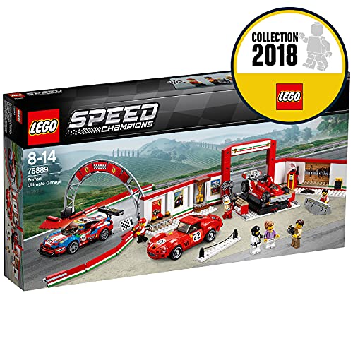 LEGO 75889 Speed Champions Taller definitivo de Ferrari