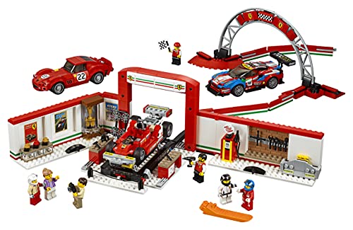 LEGO 75889 Speed Champions Taller definitivo de Ferrari