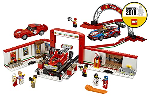 LEGO 75889 Speed Champions Taller definitivo de Ferrari