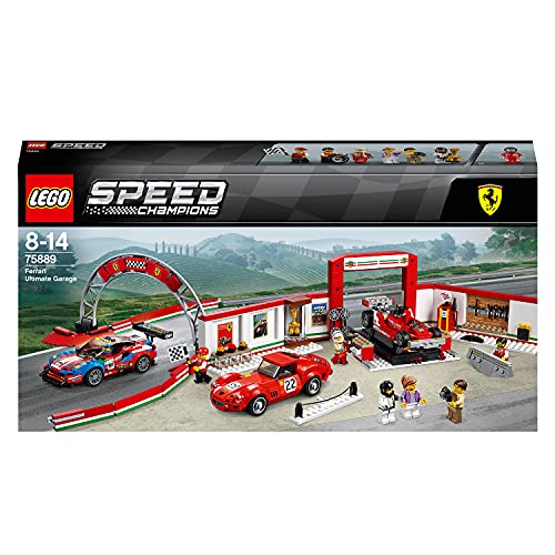 LEGO 75889 Speed Champions Taller definitivo de Ferrari