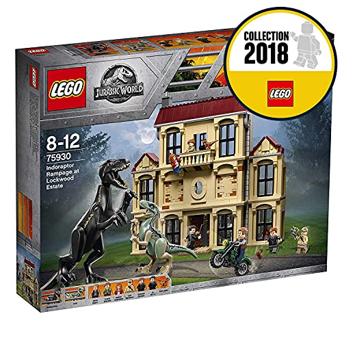 LEGO 75930 Jurassic World Caos del Indorraptor en la mansión Lockwood