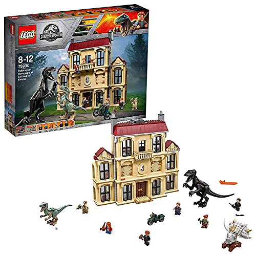 LEGO 75930 Jurassic World Caos del Indorraptor en la mansión Lockwood