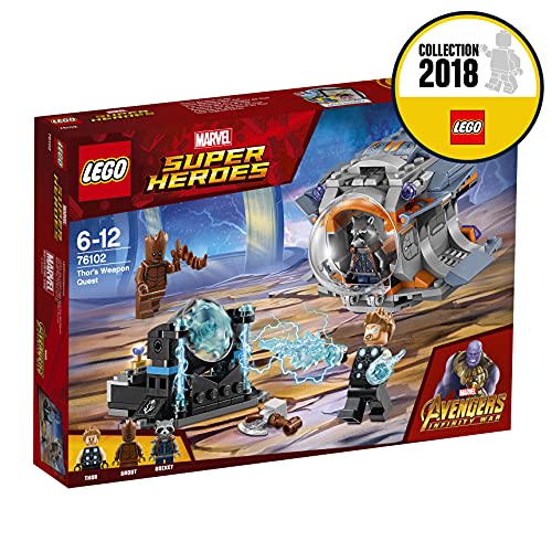 LEGO 76102 Super Heroes Aventura tras el arma de Thor