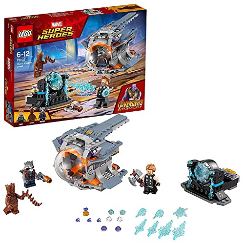 LEGO 76102 Super Heroes Aventura tras el arma de Thor