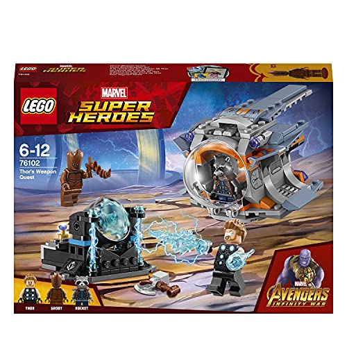 LEGO 76102 Super Heroes Aventura tras el arma de Thor