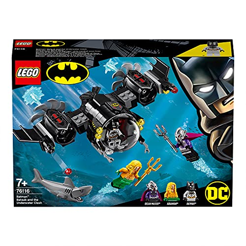 LEGO 76116 Super Heroes Batsubmarino de Batman y el Combate Bajo el Agua