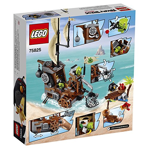 LEGO Angry Birds -Barco Pirata de los Cerdos, Juego de construcción (75825)