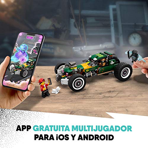 LEGO- Bólido de Carreras Sobrenatural Hidden Side Aplicación AR, Set de Juego de Realidad Aumentada Multijugador Interactiva para iPhone/Android, Multicolor (70434)