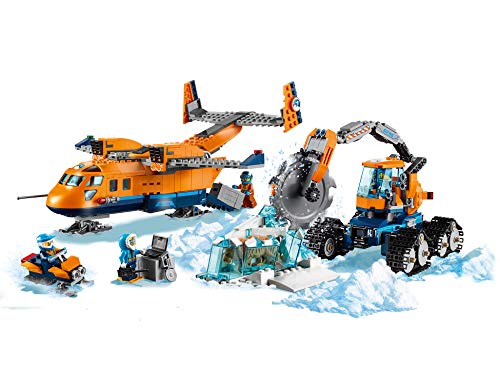 LEGO City - Ártico: Avión De Suministros, Juguete de Construcción de Aventuras con Vehículos y Muñeco de Tigre para Niños de 7 a 12 Años (60196)