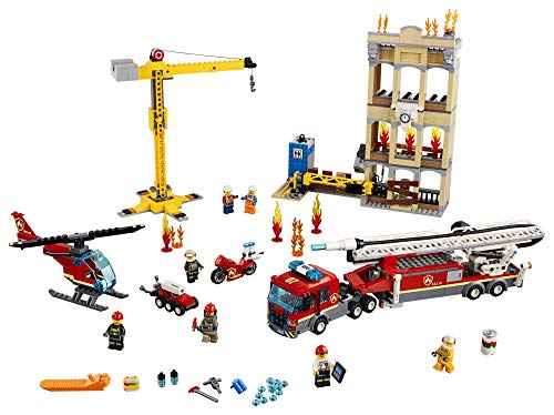 LEGO City Feuerwehr in der Stadt 60216 (943 Teile) mit Licht & Sound - 2019