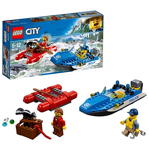 LEGO City Police Huida por Aguas Salvajes