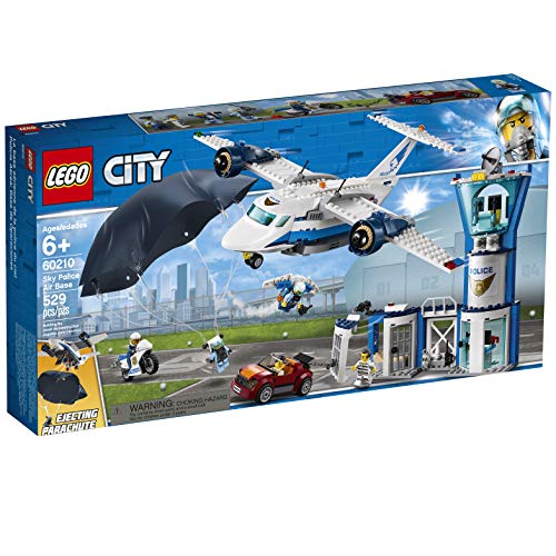 Lego City Sky Police Air Base 60210 Bauset, Neu 2019 (529 Teile)