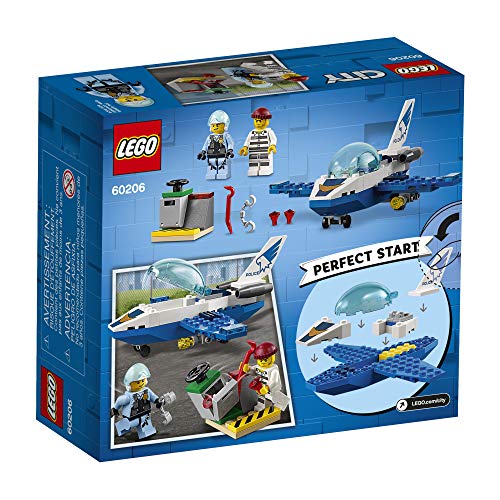 LEGO City Sky Police Jet Patrol 60206 Building Kit , New 2019 (54 Piece)