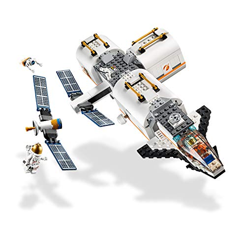 LEGO - City Space Port Estación Espacial Lunar Nuevo juguete de construcción inspirado en la NASA con Nave y Astronautas (60227)