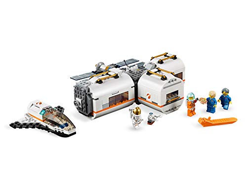 LEGO - City Space Port Estación Espacial Lunar Nuevo juguete de construcción inspirado en la NASA con Nave y Astronautas (60227)