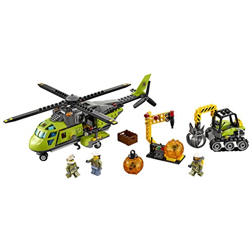 LEGO City - Volcán: Helicóptero de Suministros (60123)