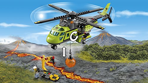 LEGO City - Volcán: Helicóptero de Suministros (60123)