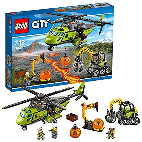 LEGO City - Volcán: Helicóptero de Suministros (60123)