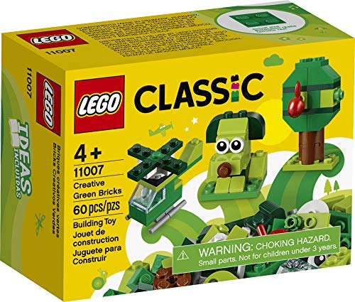 LEGO Classic Creative Green Bricks 11007 - Set de iniciación