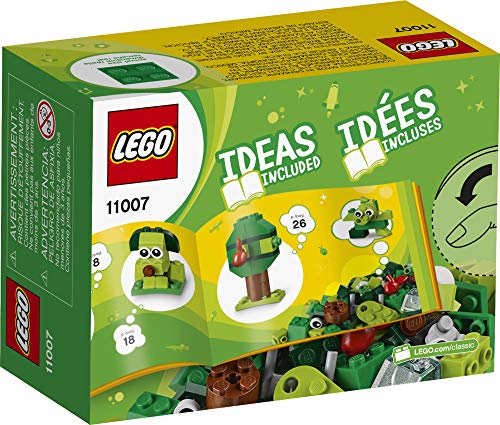 LEGO Classic Creative Green Bricks 11007 - Set de iniciación