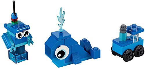 LEGO Classic Juego de 2 piezas 10714 11006 placa azul + juego creativo azul