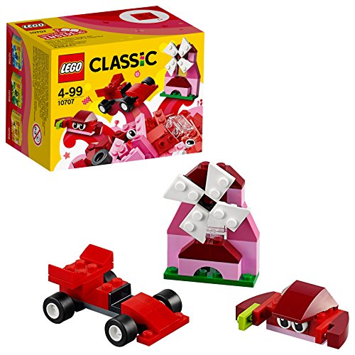 LEGO Classic Spiderman Caja Creativa De Color Roja, Miscelanea (10707)