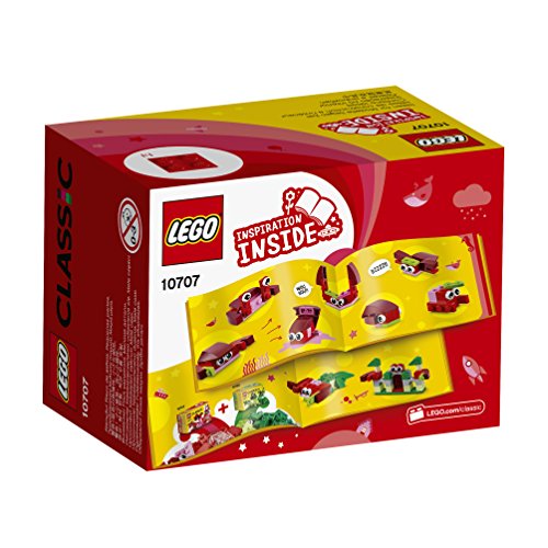 LEGO Classic Spiderman Caja Creativa De Color Roja, Miscelanea (10707)