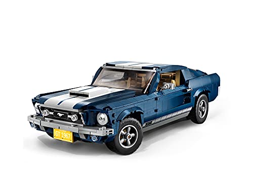 LEGO Creator Expert - Ford Mustang, Maqueta para Construir el Emblemático Coche Deportivo, Regalo Coleccionable a Partir de 16 Años, Incluye Numerosos Detalles (10265)