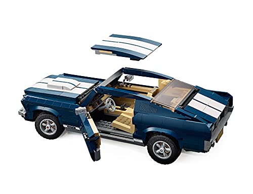 LEGO Creator Expert - Ford Mustang, Maqueta para Construir el Emblemático Coche Deportivo, Regalo Coleccionable a Partir de 16 Años, Incluye Numerosos Detalles (10265)