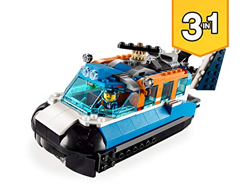 LEGO Creator - Helicóptero de Doble Hélice Nuevo juguete de construcción 3 en 1 para Recrear Miles de Aventuras (31096) , color/modelo surtido