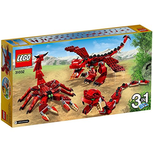 LEGO - Criaturas Rojas, Multicolor (31032)