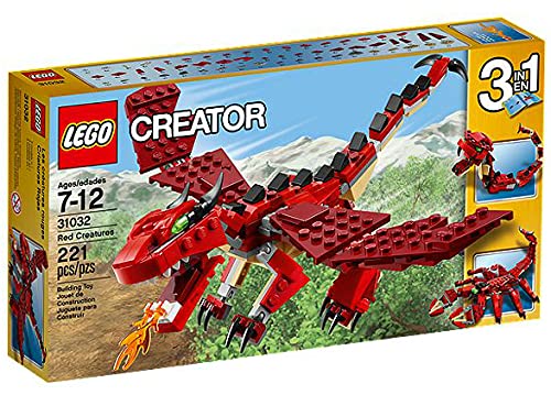 LEGO - Criaturas Rojas, Multicolor (31032)