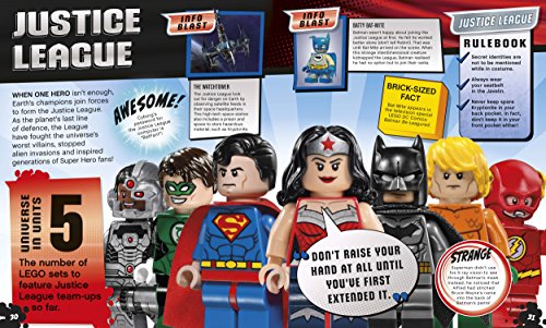 Lego Dc Comics Super Heroes. The Awesome Guide: With Exclusive Wonder Woman Minifigure