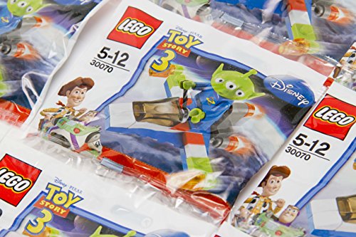 LEGO Disney / Pixar Toy Story Exclusive Mini Figure Set #30070 Green Alien with Space Vehicle Bagged (japan import)