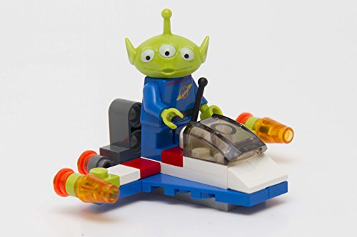 LEGO Disney / Pixar Toy Story Exclusive Mini Figure Set #30070 Green Alien with Space Vehicle Bagged (japan import)