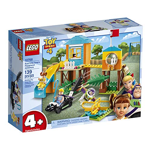 LEGO | Disney Pixar’s Toy Story Buzz & Bo Peep’s Playground Adventure 10768 Building Kit, New 2019 (139 Piece)