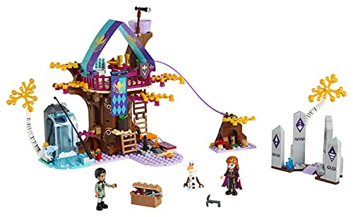 LEGO Disney Princess - Casa del Árbol Encantada, Incluye Minifiguras de Anna, Olaf y Mattias, Aventuras en el bosque, Juguete de Frozen 2 (41164)