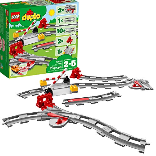 LEGO Duplo 10882 - Eisenbahn Schienen Erweiterungsset (23 Teile) - 2018