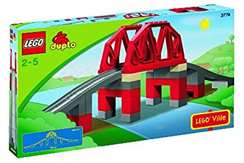 LEGO Duplo 3774 - Puente con vías de Tren [versión en inglés]