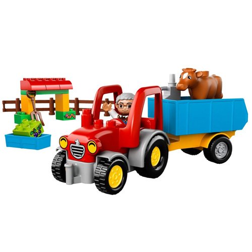 LEGO Duplo - El Tractor de la Granja, Multicolor (10524)