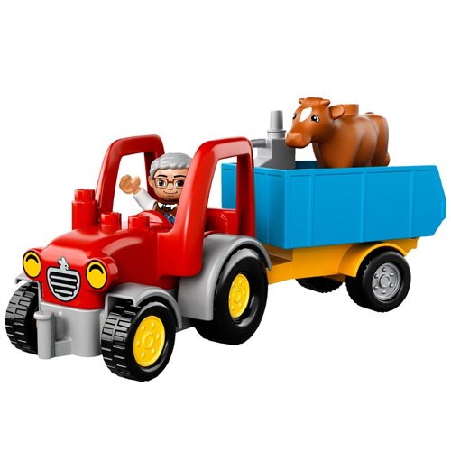 LEGO Duplo - El Tractor de la Granja, Multicolor (10524)