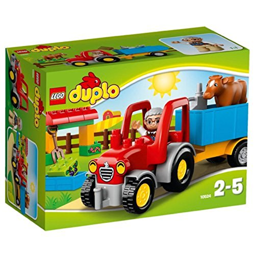 LEGO Duplo - El Tractor de la Granja, Multicolor (10524)