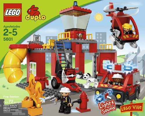 LEGO Duplo Fire Station - Juegos de construcción (Multi)