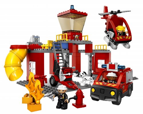 LEGO Duplo Fire Station - Juegos de construcción (Multi)