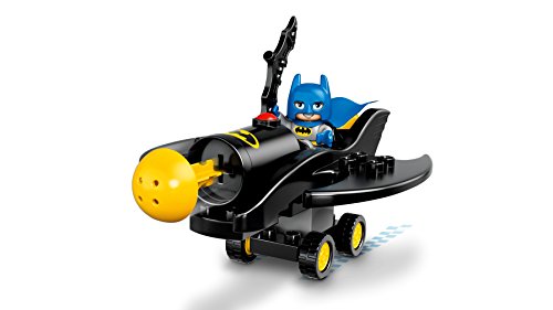 LEGO DUPLO Super Heroes-10823 Aventura en el Batwing, única (10823)