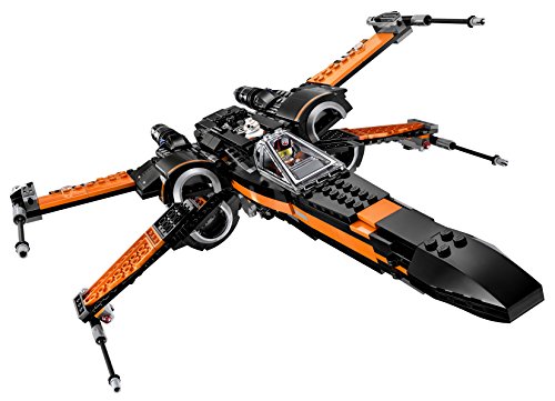 LEGO - FighterPoe's Fighter, Star Wars-Poe's X-Wing Fighter (75102)