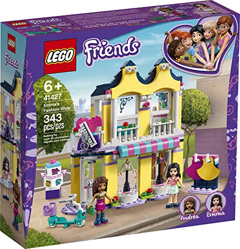 LEGO Friends 41427 Emma 's Fashion Shop - Juego de mesa (343 piezas)