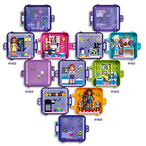 LEGO Friends - Cubo de Juegos de Emma, Caja de Juguete con Accesorios y Mini Muñeca de Emma, Set Recomendado a Partir de 6 Años (41404) , color/modelo surtido