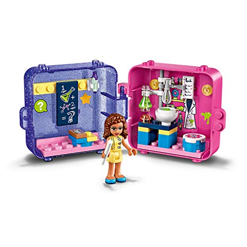 LEGO Friends - Cubo de Juegos de Olivia, Caja de Juguete con Accesorios y Mini Muñeca de Olivia, Set Recomendado a Partir de 6 Años (41402)