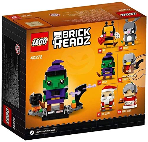 LEGO Halloween Witch - Spook Your Friends with BrickHeadz™ Halloween Witch!